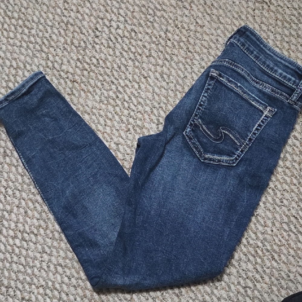 Silver Jeans Dark Blue Women's Skinny Jeans